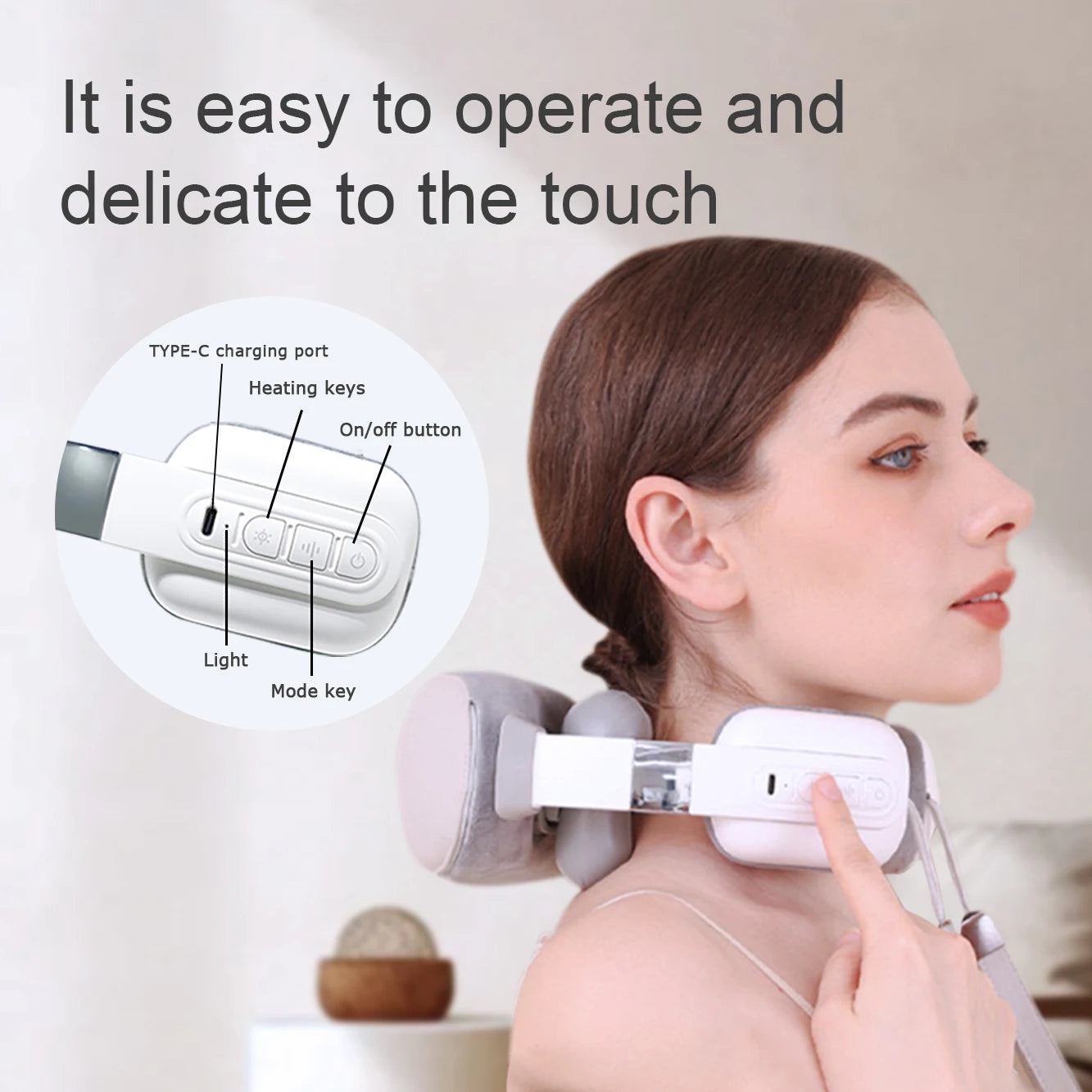 6D Heated Neck & Shoulder Massager