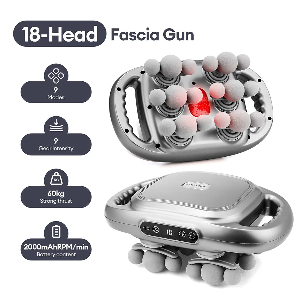 42-Head Deep Tissue Fascia Gun