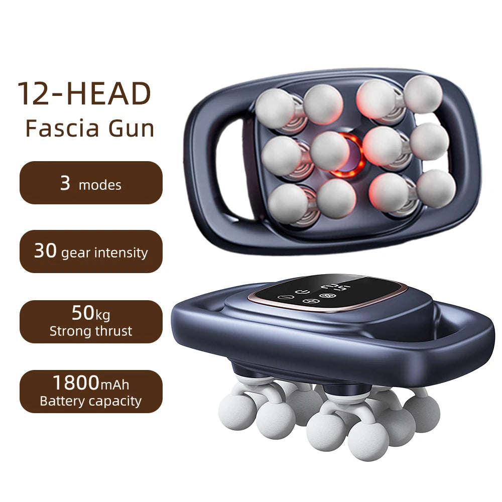42-Head Deep Tissue Fascia Gun