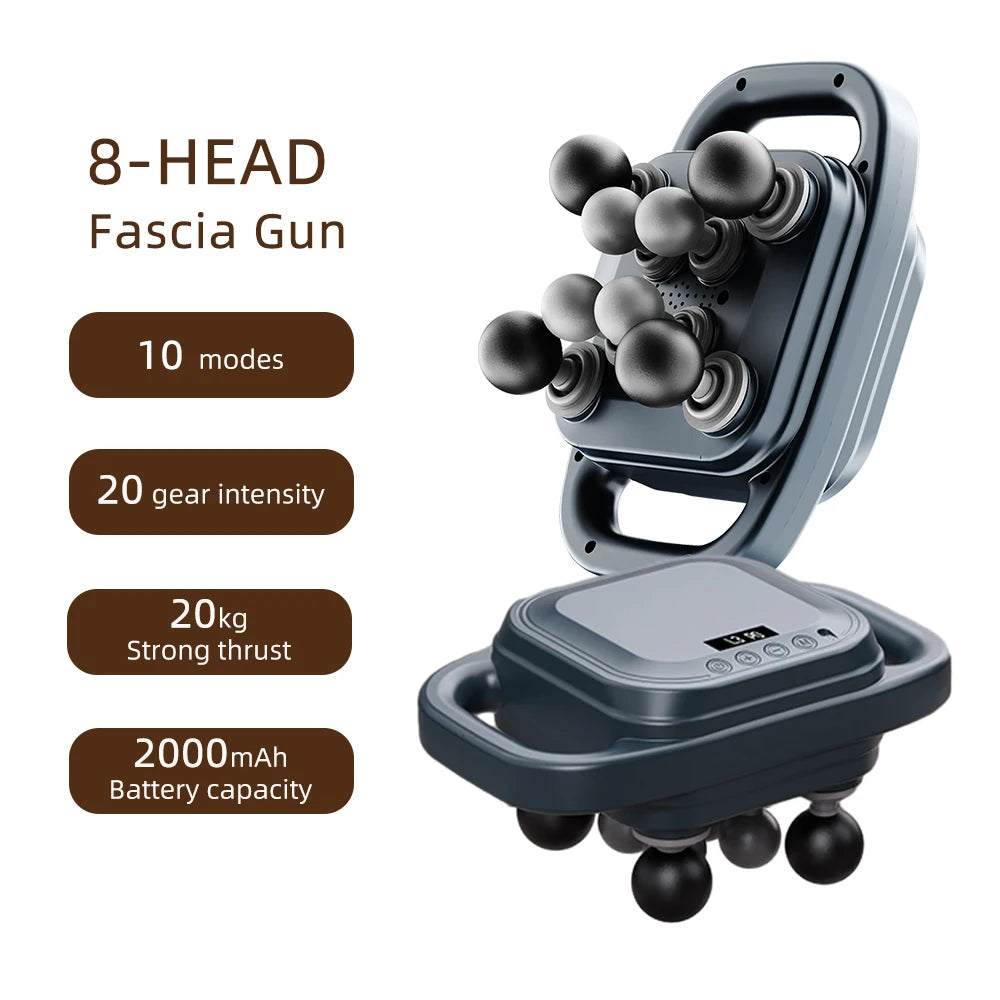 42-Head Deep Tissue Fascia Gun