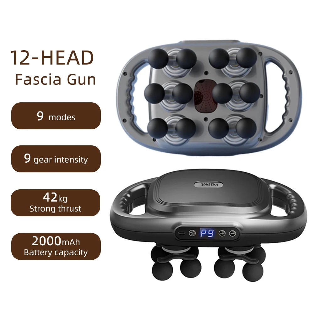 42-Head Deep Tissue Fascia Gun