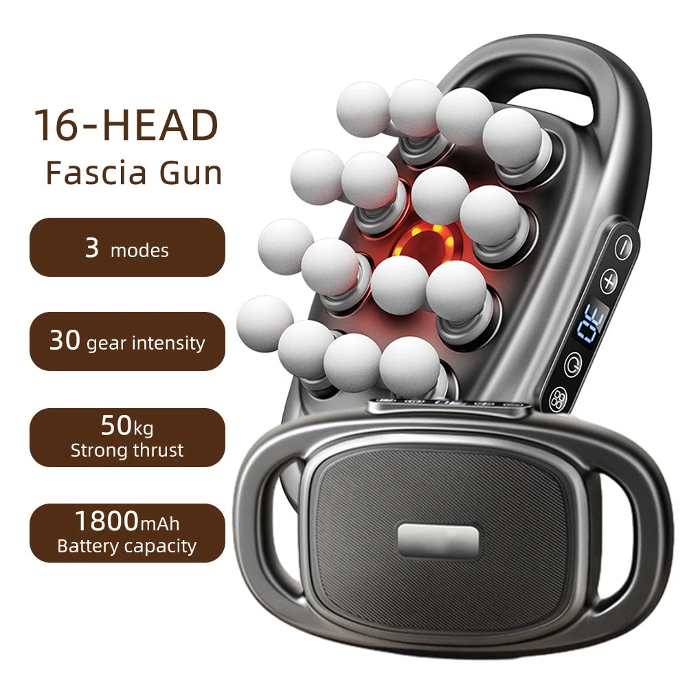 42-Head Deep Tissue Fascia Gun