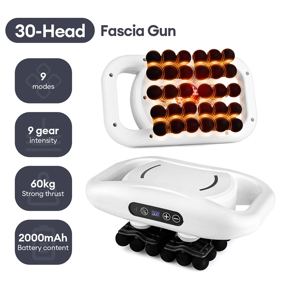 42-Head Deep Tissue Fascia Gun