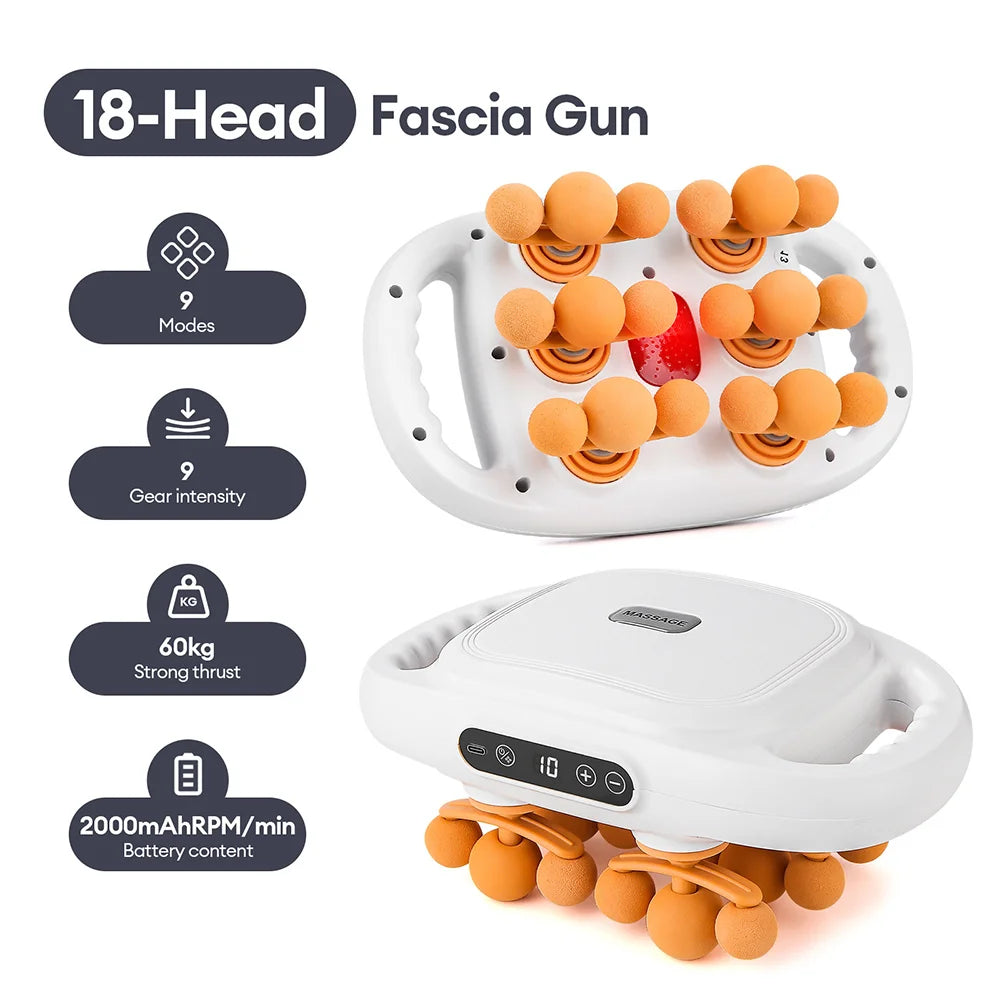 42-Head Deep Tissue Fascia Gun