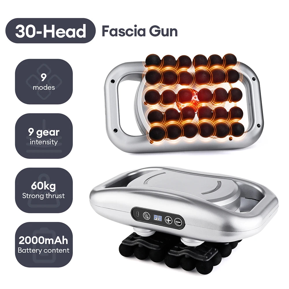 42-Head Deep Tissue Fascia Gun