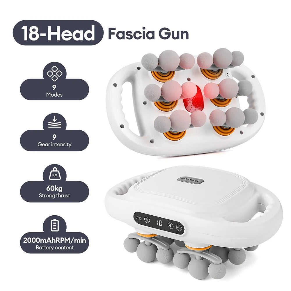 42-Head Deep Tissue Fascia Gun