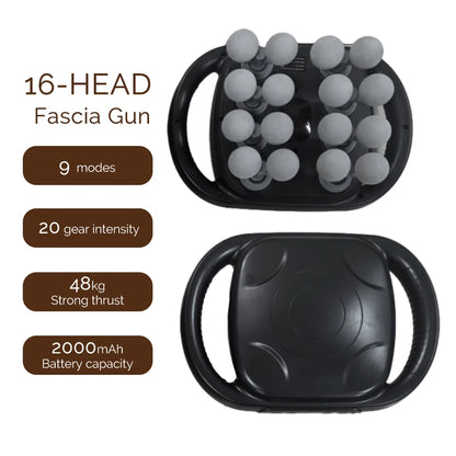 42-Head Deep Tissue Fascia Gun