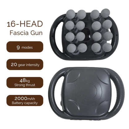 42-Head Deep Tissue Fascia Gun